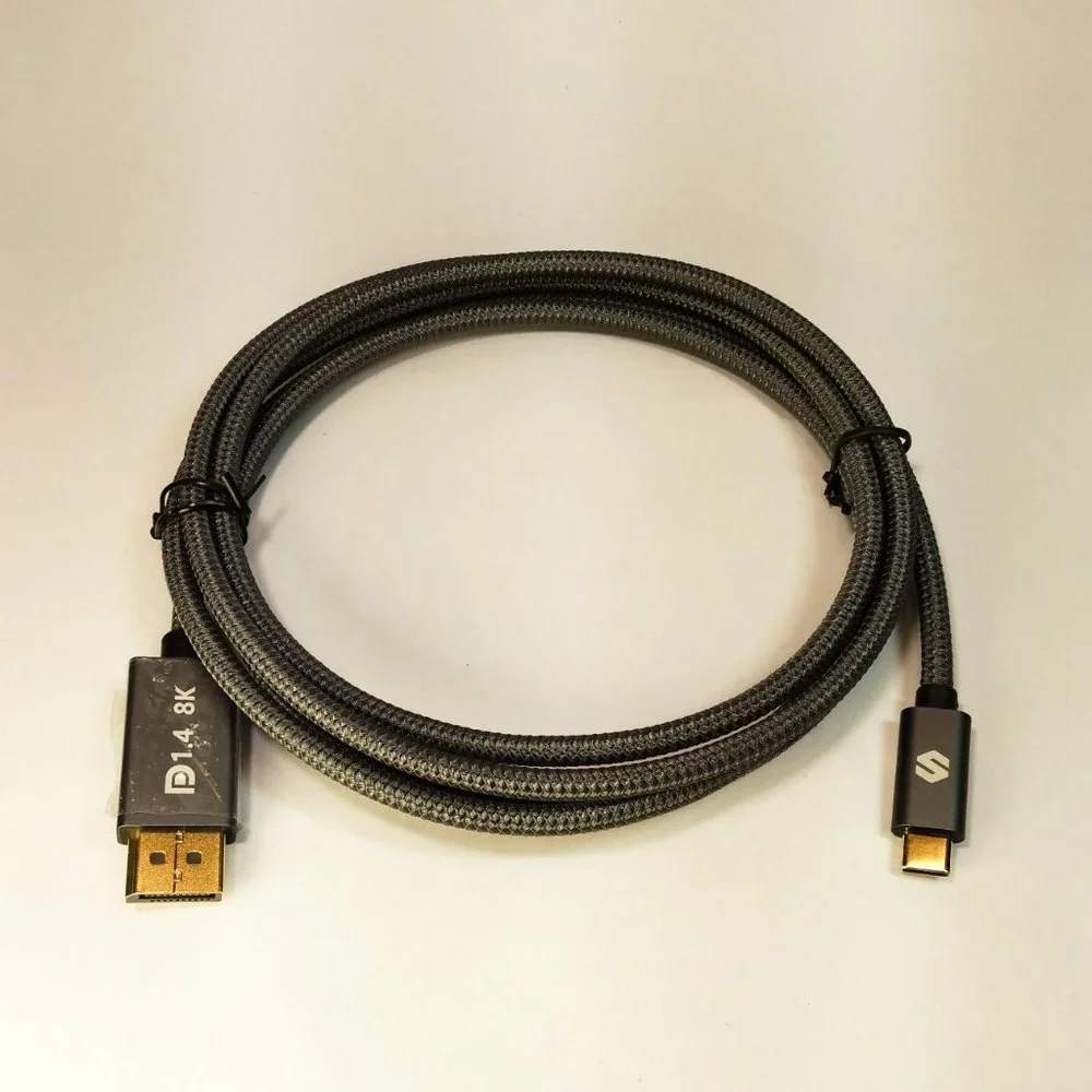 Silkland USB C to DisplayPort 1.4 Cable 8K 6.6ft